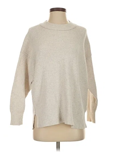 Pre-owned Aerie Pullover Sweater In Tan