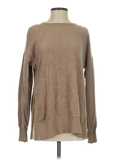 Pre-owned Aerie Pullover Sweater In Tan