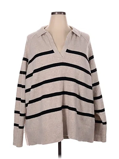Pre-owned Aerie Pullover Sweater In Tan