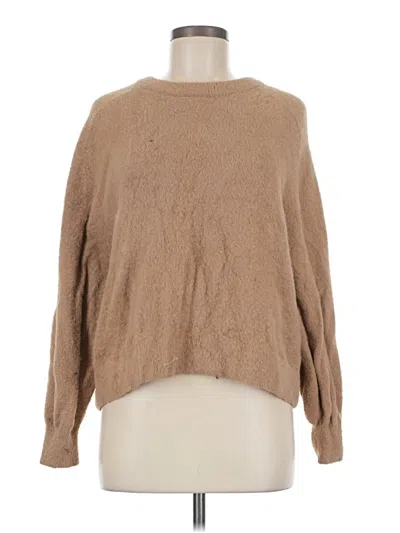 Pre-owned Aerie Pullover Sweater In Tan