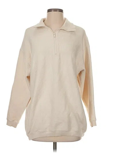 Pre-owned Aerie Pullover Sweater In Tan
