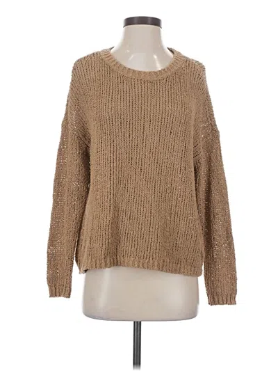 Pre-owned Aerie Pullover Sweater In Tan