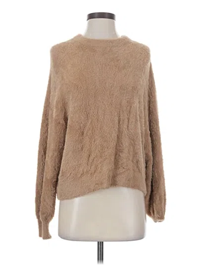 Pre-owned Aerie Pullover Sweater In Tan