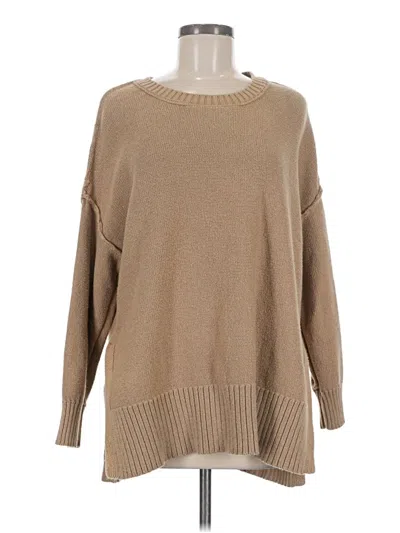 Pre-owned Aerie Pullover Sweater In Tan
