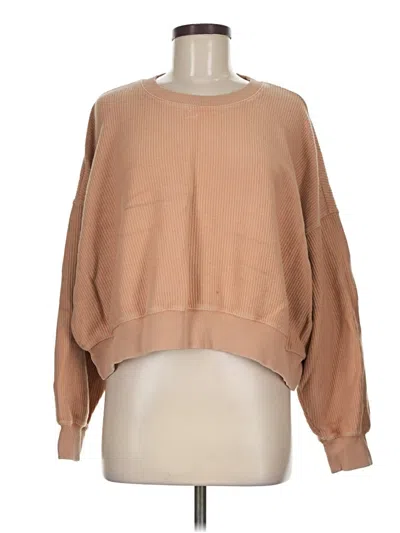 Pre-owned Aerie Pullover Sweater In Tan