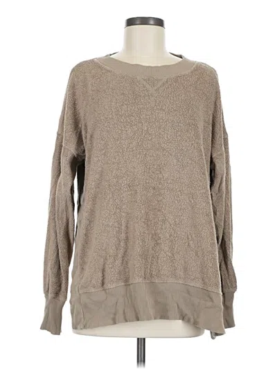 Pre-owned Aerie Pullover Sweater In Tan