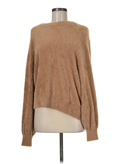 Pre-owned Aerie Pullover Sweater In Tan