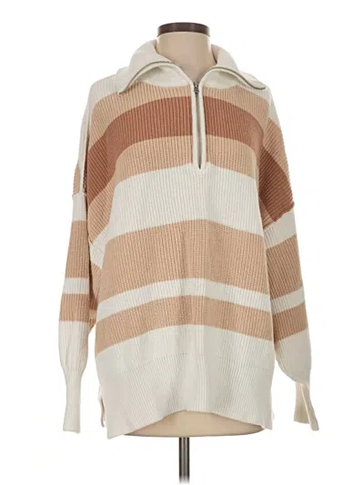 Pre-owned Aerie Pullover Sweater In Tan
