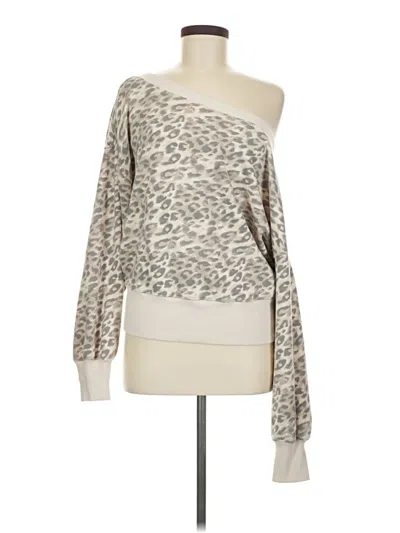 Pre-owned Aerie Pullover Sweater In Tan