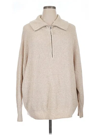 Pre-owned Aerie Pullover Sweater In Tan