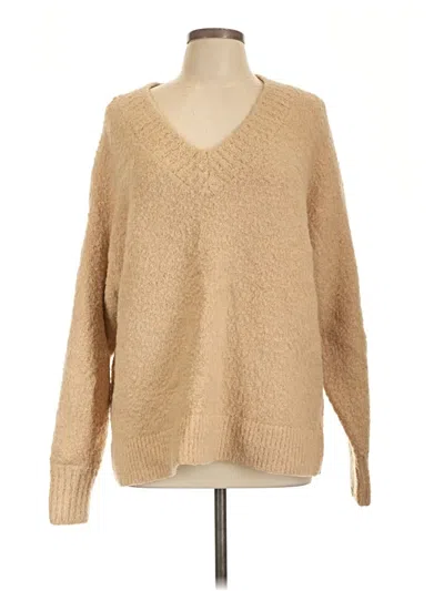 Pre-owned Aerie Pullover Sweater In Tan
