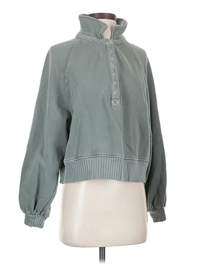 Pre-owned Aerie Pullover Sweater In Teal