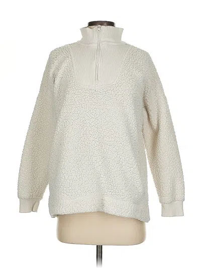 Pre-owned Aerie Pullover Sweater In White