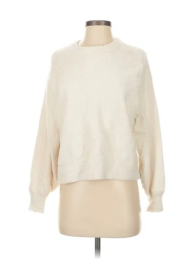 Pre-owned Aerie Pullover Sweater In White