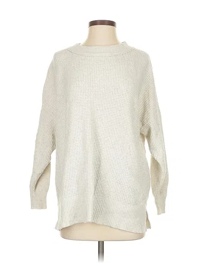 Pre-owned Aerie Pullover Sweater In White
