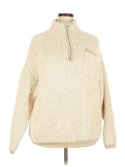 Pre-owned Aerie Pullover Sweater In White