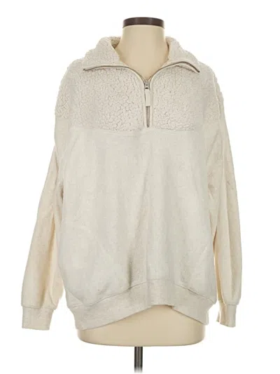 Pre-owned Aerie Pullover Sweater In White