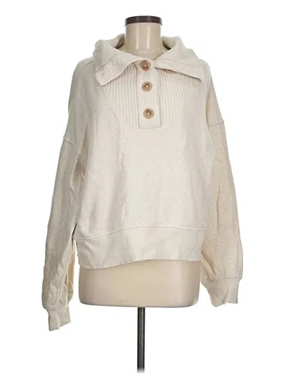 Pre-owned Aerie Pullover Sweater In White