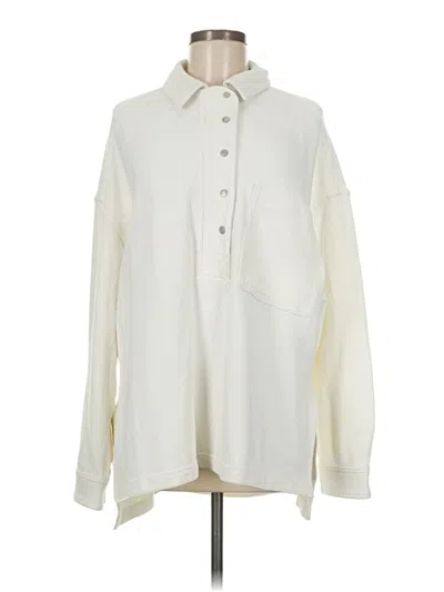 Pre-owned Aerie Pullover Sweater In White