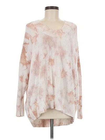 Pre-owned Aerie Pullover Sweater In White