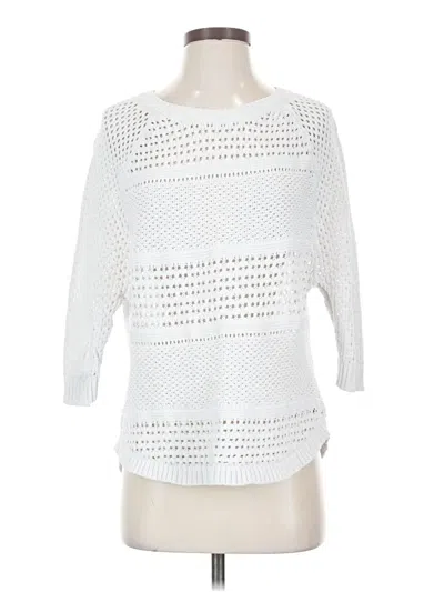 Pre-owned Aerie Pullover Sweater In White