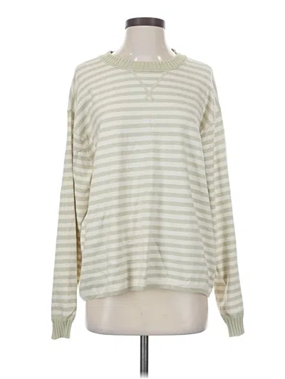 Pre-owned Aerie Pullover Sweater In White