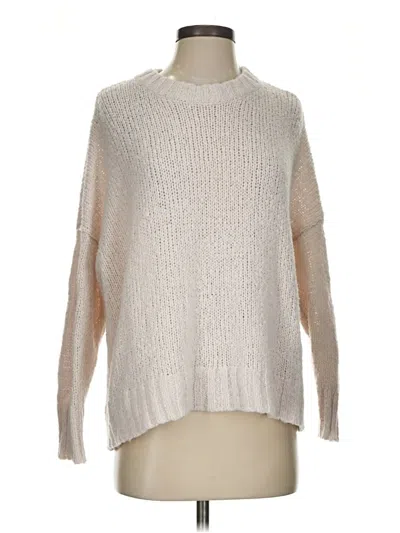 Pre-owned Aerie Pullover Sweater In White