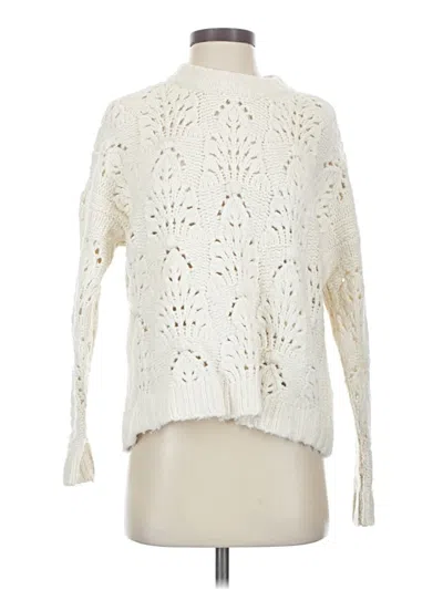Pre-owned Aerie Pullover Sweater In White
