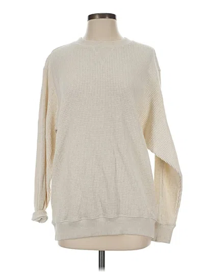 Pre-owned Aerie Pullover Sweater In White