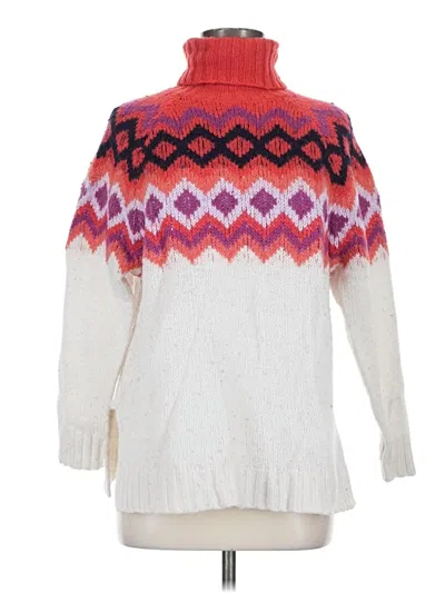 Pre-owned Aerie Pullover Sweater In White