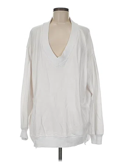 Pre-owned Aerie Pullover Sweater In White