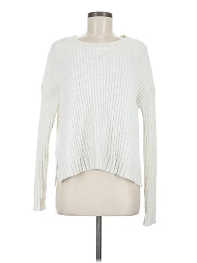 Pre-owned Aerie Pullover Sweater In White