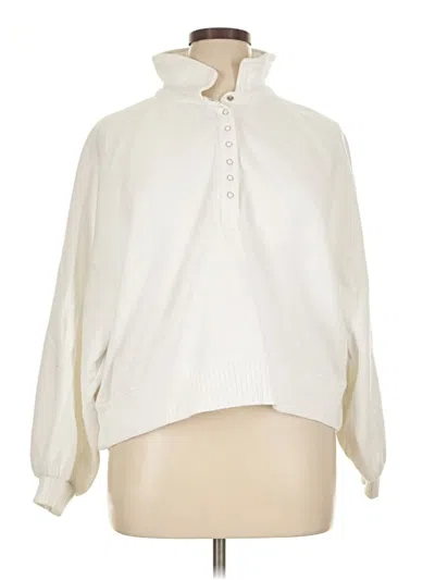 Pre-owned Aerie Pullover Sweater In White