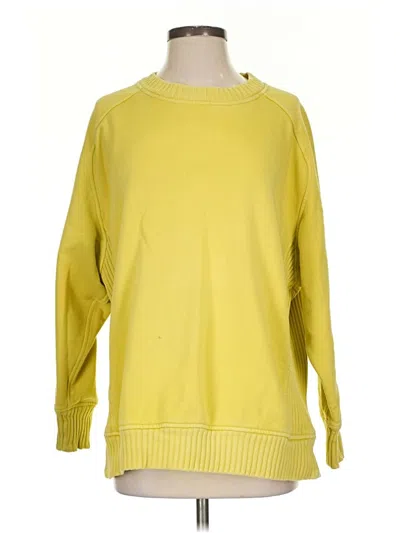 Pre-owned Aerie Pullover Sweater In Yellow
