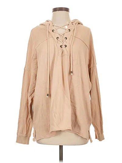 Pre-owned Aerie Raincoat In Tan
