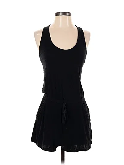 Pre-owned Aerie Romper In Black