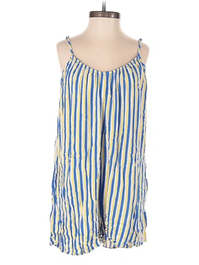 Pre-owned Aerie Romper In Blue
