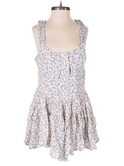 Pre-owned Aerie Romper In Blue