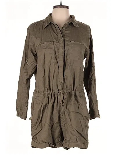 Pre-owned Aerie Romper In Brown