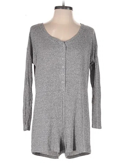 Pre-owned Aerie Romper In Gray