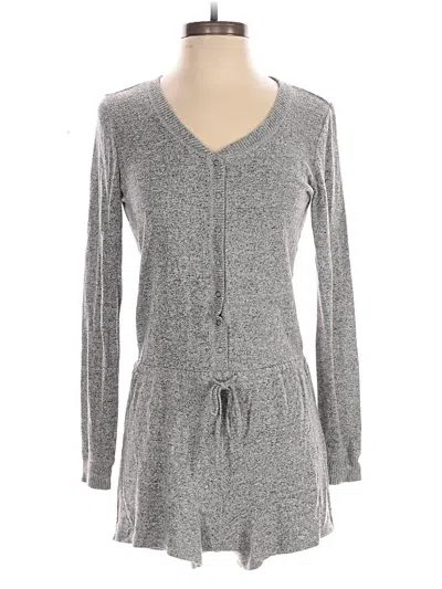 Pre-owned Aerie Romper In Gray