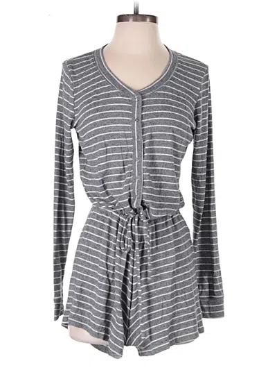 Pre-owned Aerie Romper In Gray