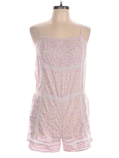 Pre-owned Aerie Romper In Purple