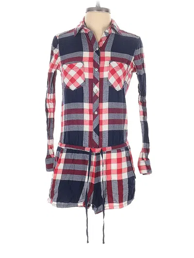 Pre-owned Aerie Romper In Red