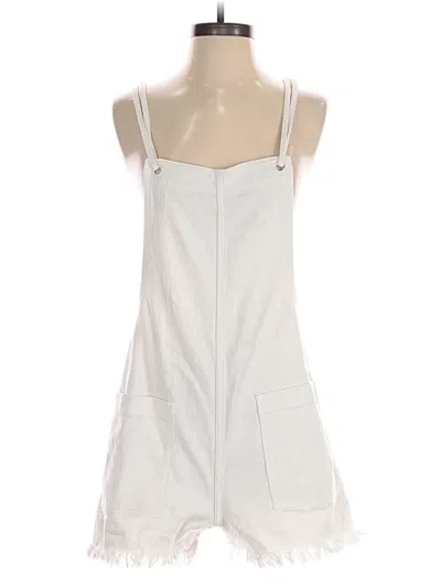 Pre-owned Aerie Romper In White