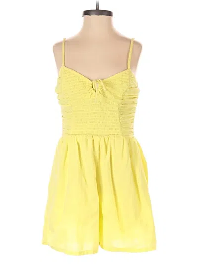Pre-owned Aerie Romper In Yellow