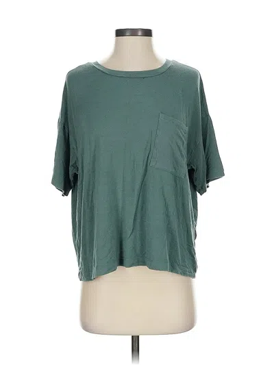 Pre-owned Aerie Short Sleeve T-shirt In Blue