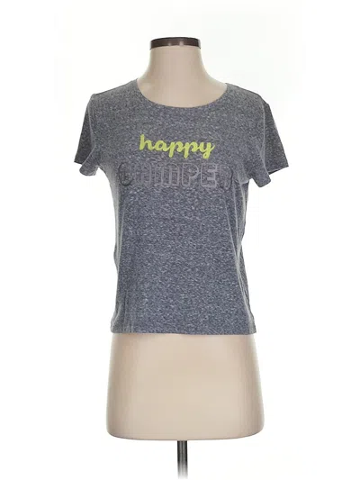 Pre-owned Aerie Short Sleeve T-shirt In Gray