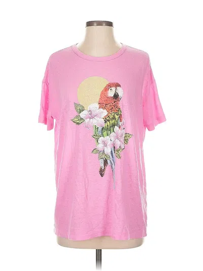 Pre-owned Aerie Short Sleeve T-shirt In Pink