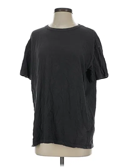 Pre-owned Aerie Short Sleeve T-shirt In Black